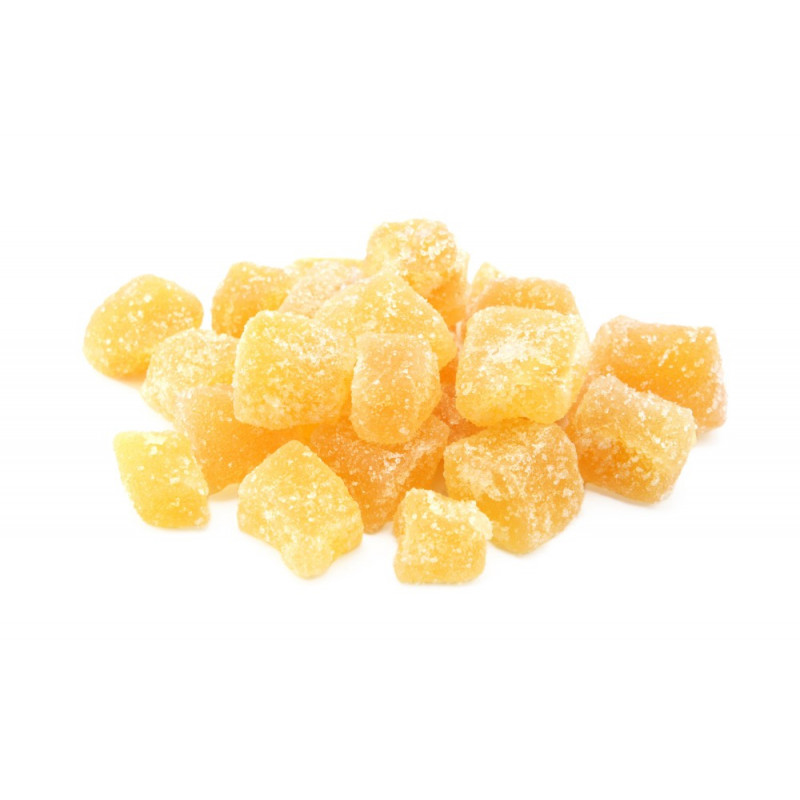 Kristallisoitu inkivääri 400 g, Luomu