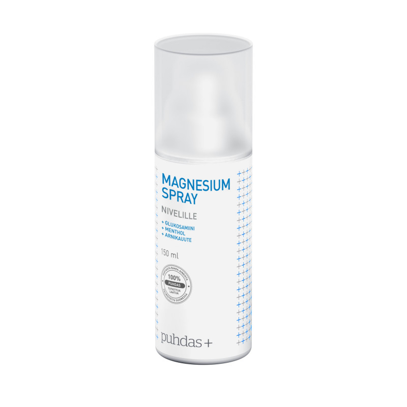 Magnesiumspray 150 ml, Puhdas+ DUBBELT FÖRPACKNING
