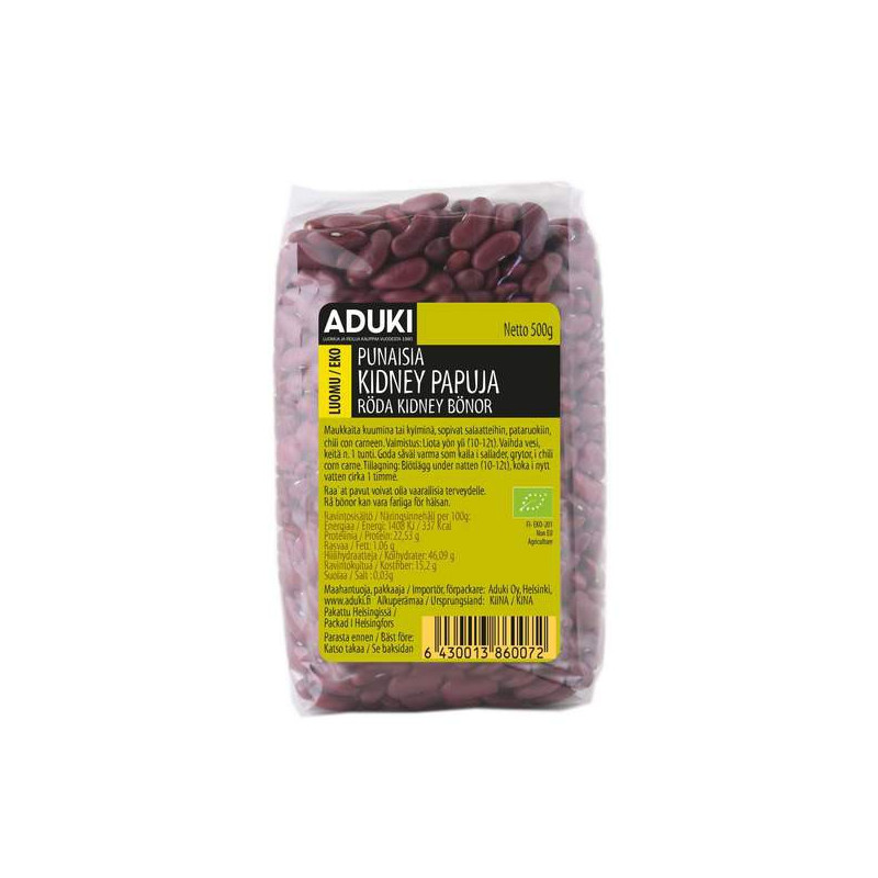 Röd Kidneyböna 500 g, Ekologisk