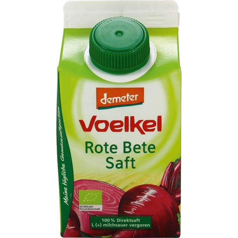Rödbetsjuice 500ml, Voelkel