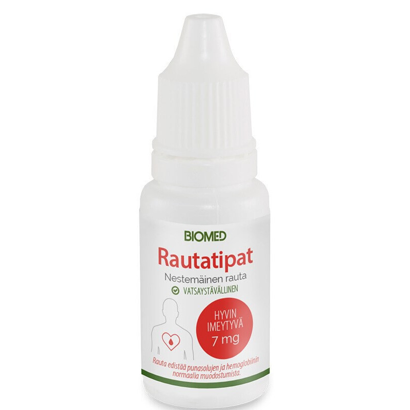 Rautatipat 15 ml, Biomed Rautatipat 15 ml, Biomed