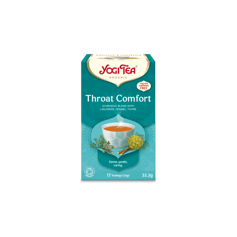 Throat Comfort tee 17 kpl, YogiTea Throat Comfort tee 17 kpl, YogiTea