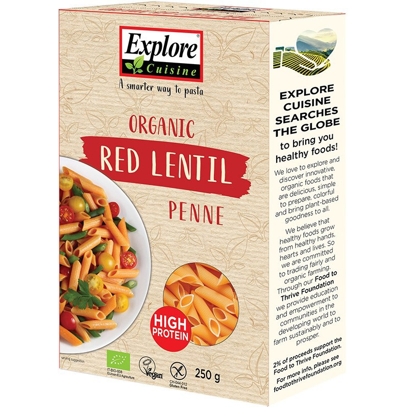 Punainen linssipenne 250g