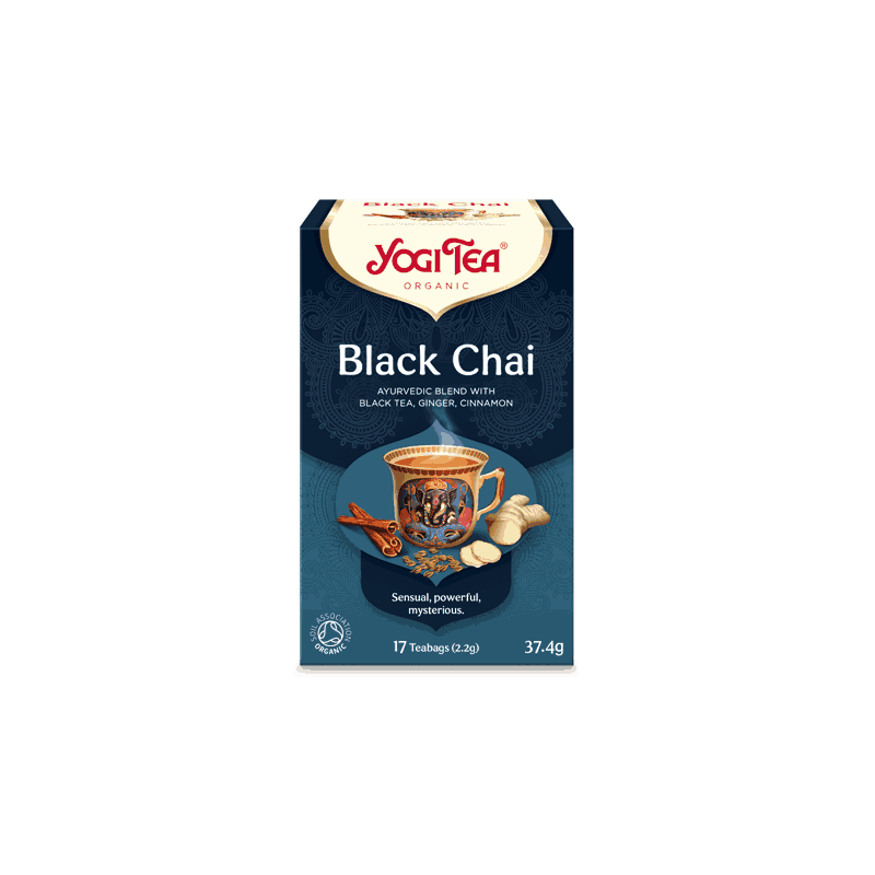 Black Chai te 17 st, YogiTea
