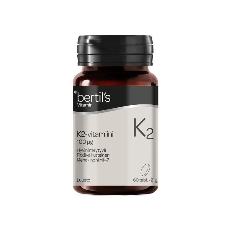 Vitamin K2 60 tabletter. Bertils