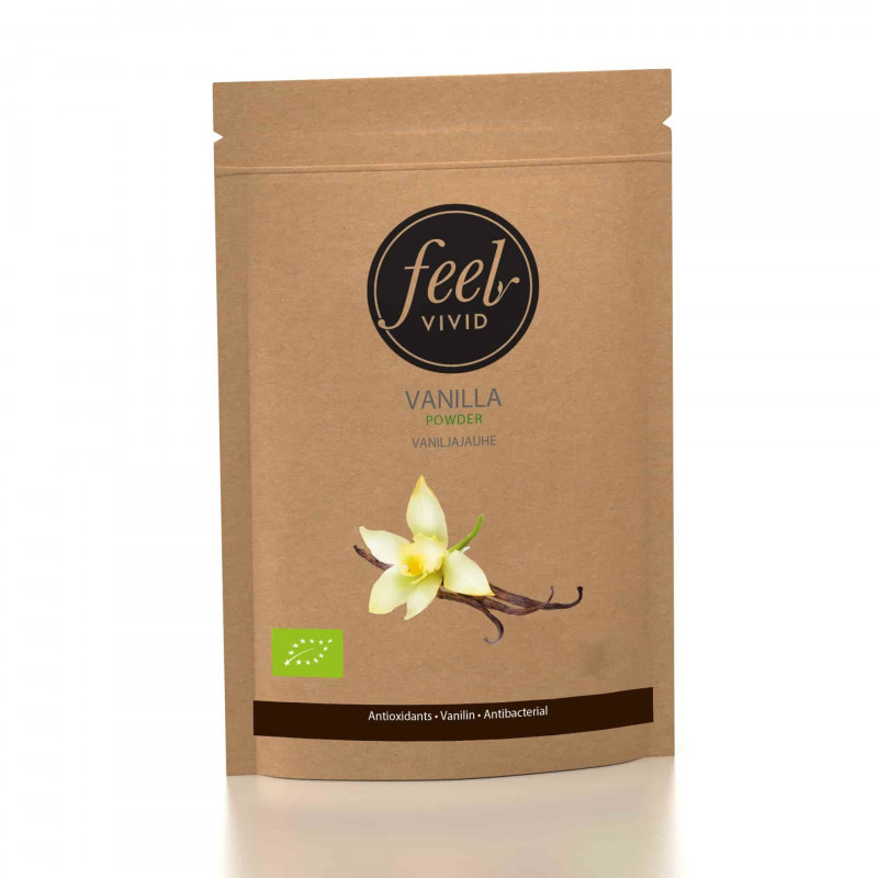 Bourbon-vaniljajauhe 40 g, Luomu