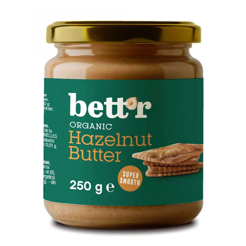 Hasselnötsmör 250g, Ekologisk