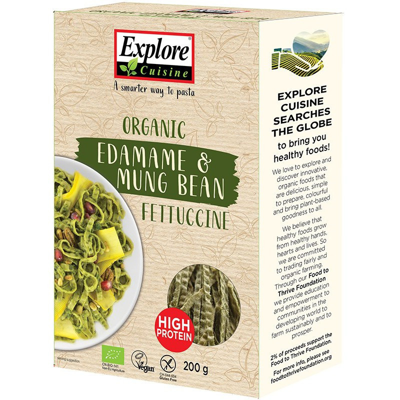 Edamame & mungböna fettucine 200g