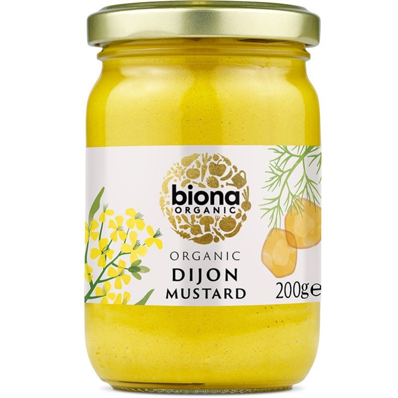 Dijonsenap 200 g, Biona