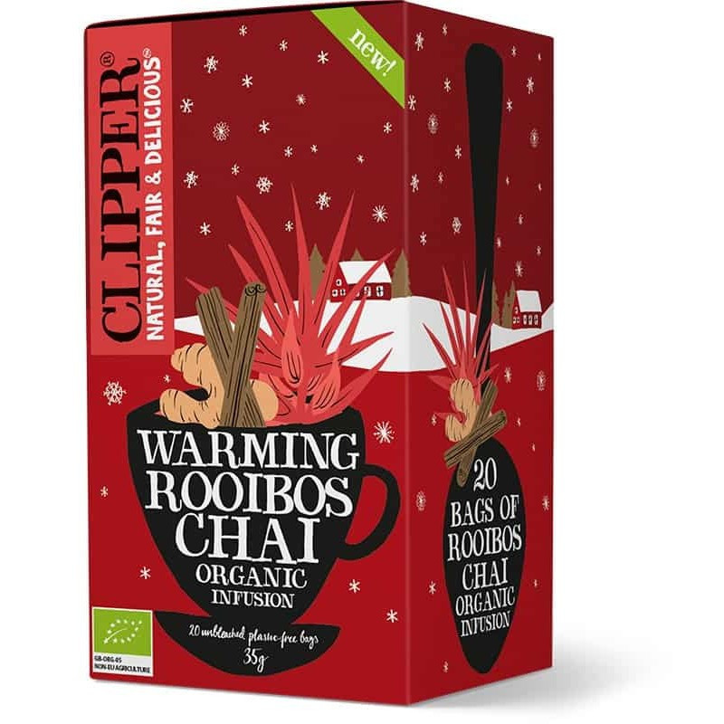 Rooibos te, Chai 20 ps, Clipper