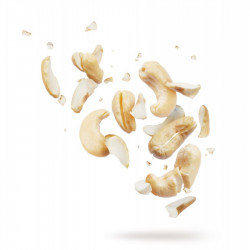 Cashewbitar 2 kg, Ekologiska
