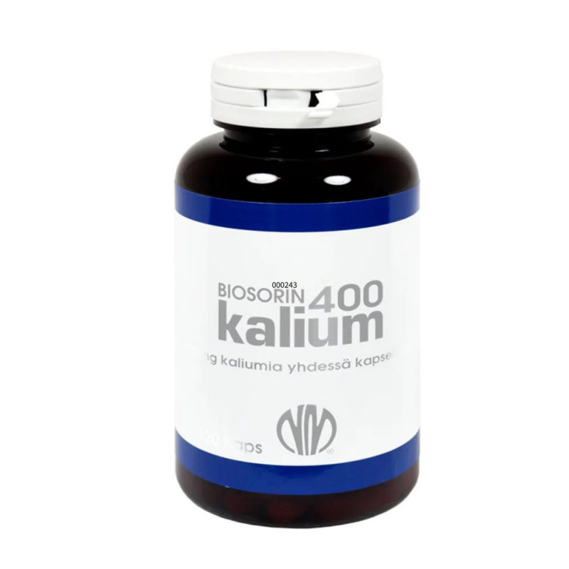 Kalium 400 mg, 120 kaps