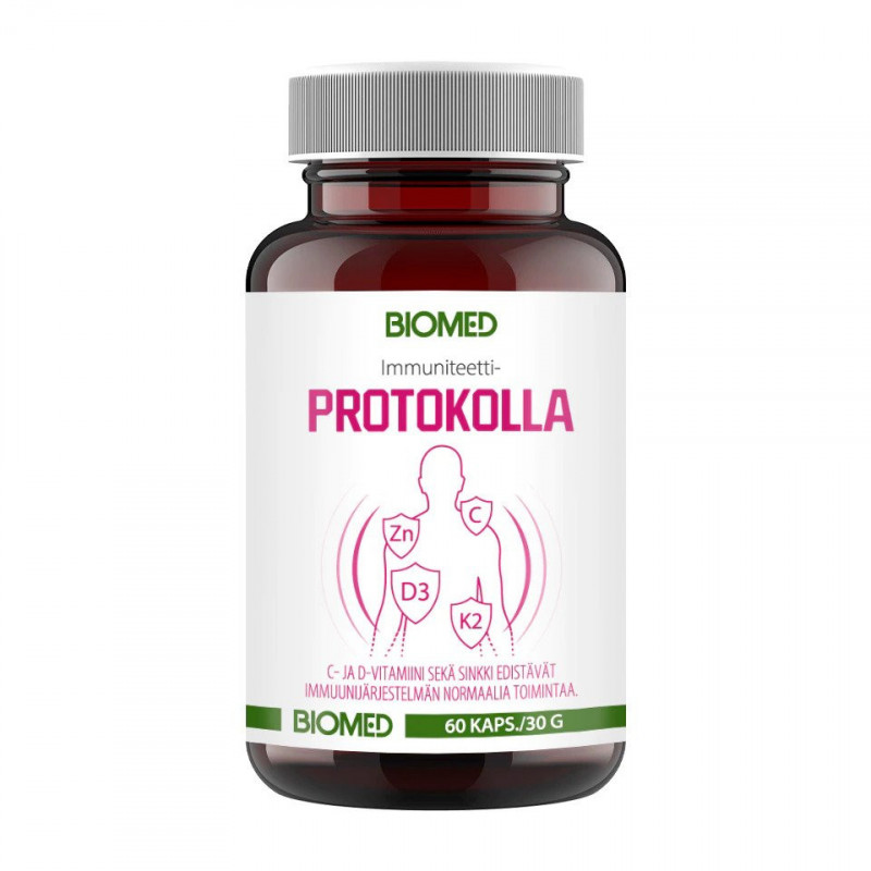 Immuniteetti-Protokolla 60 kaps, Biomed Immuniteetti-Protokolla 60 kaps, Biomed
