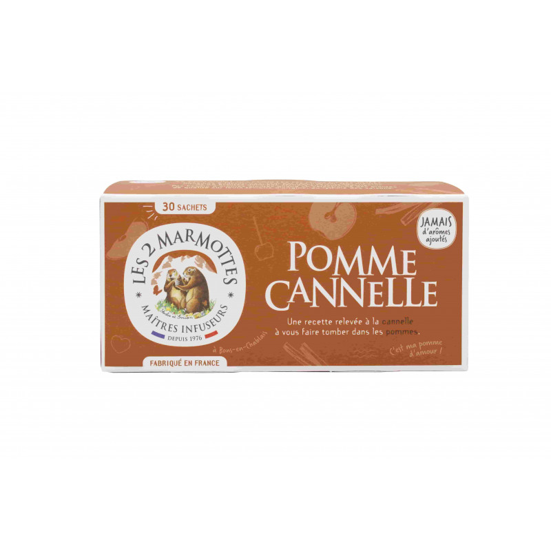 Pomme Cannelle tee 30 pss, Les 2 Marmottes
