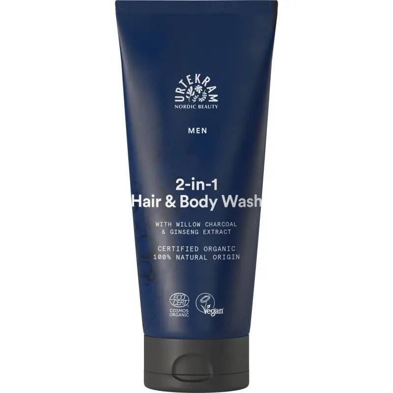 Men Hair & Body Wash 150ml, Urtekram