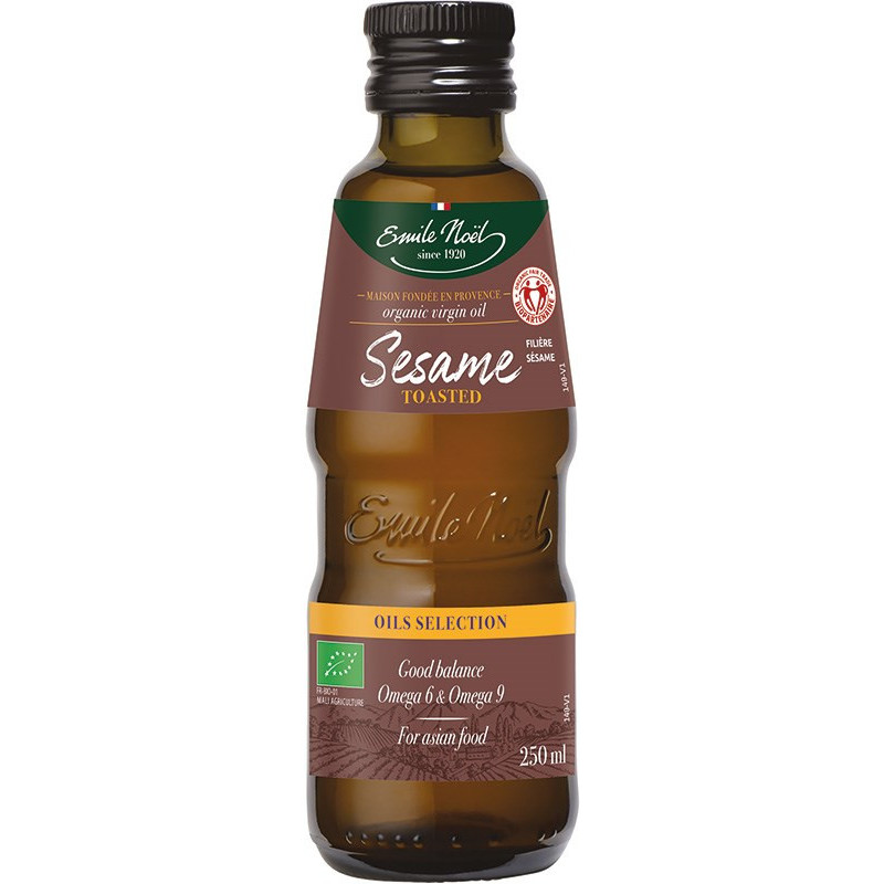 Seesamiöljy, paahdettu 250 ml, Emile Noel