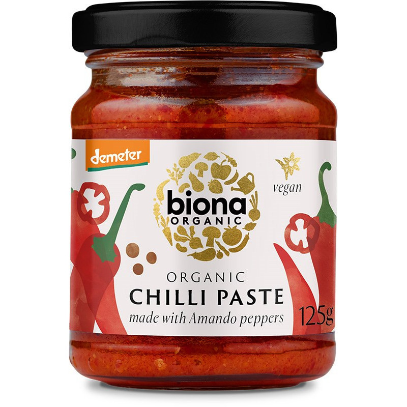 Chilipasta 125 g, Biona
