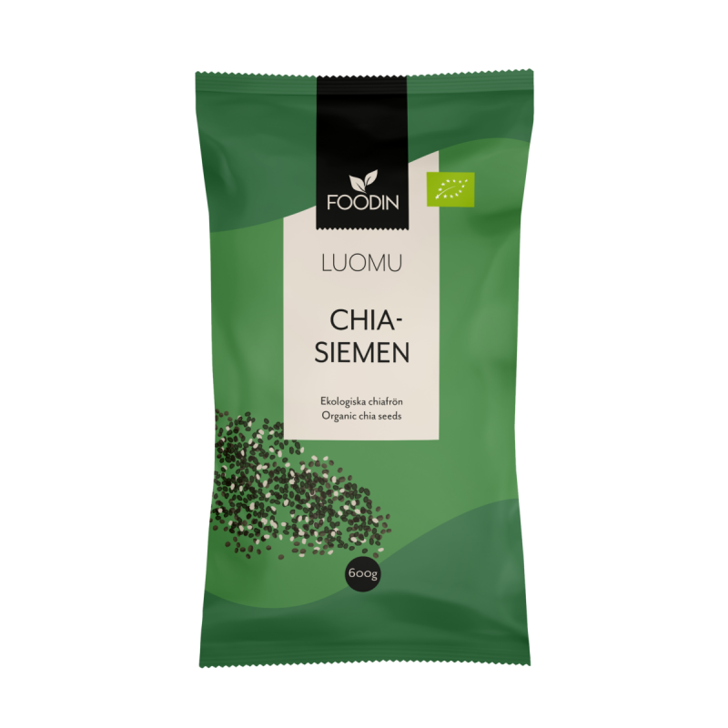 Chia siemenet, Foodin 600 g