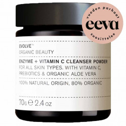 Enzyme + Vitamin C - Puhdistusjauhe kasvoille 70g,  Evolve Organic Beauty