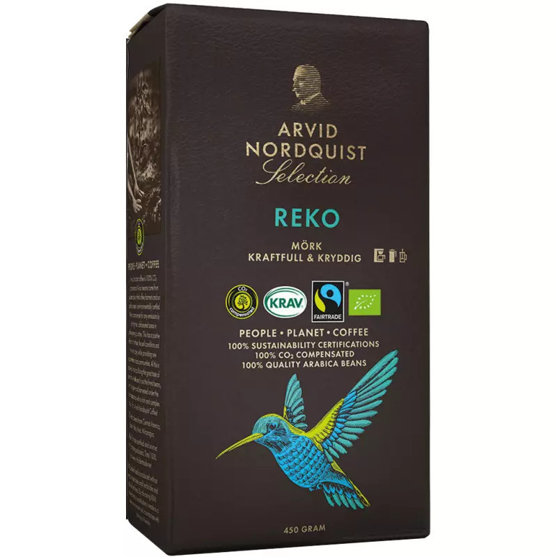 Arvid Nordquist Reko 450g, Ekologiskt, Fairtrade