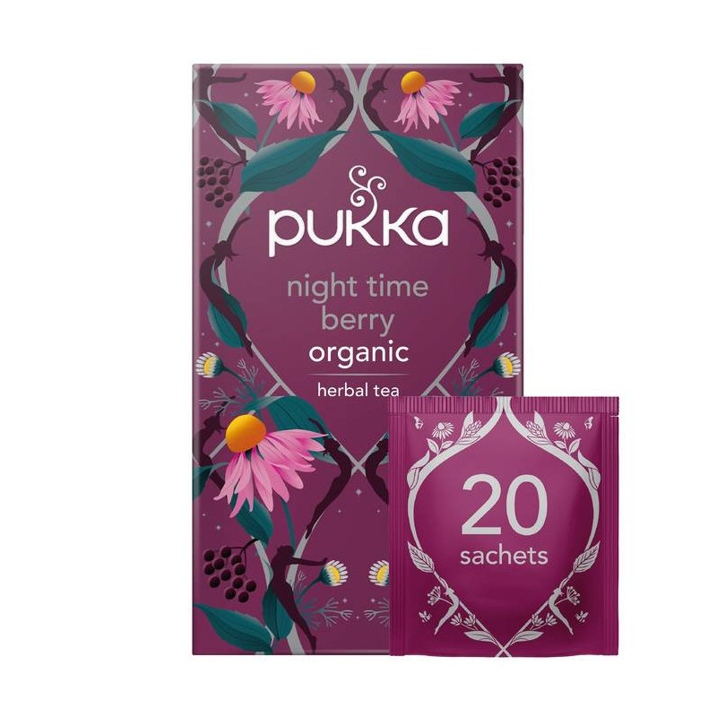 Night Time Berry Te 20 st, Pukka