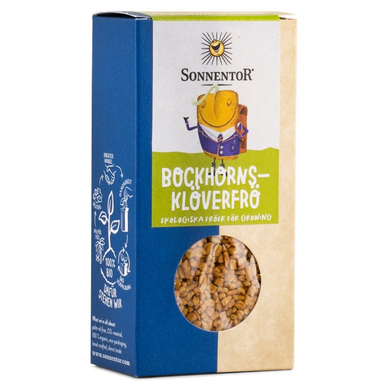 Bockhornsklöverfrö, Ekologisk 120 g
