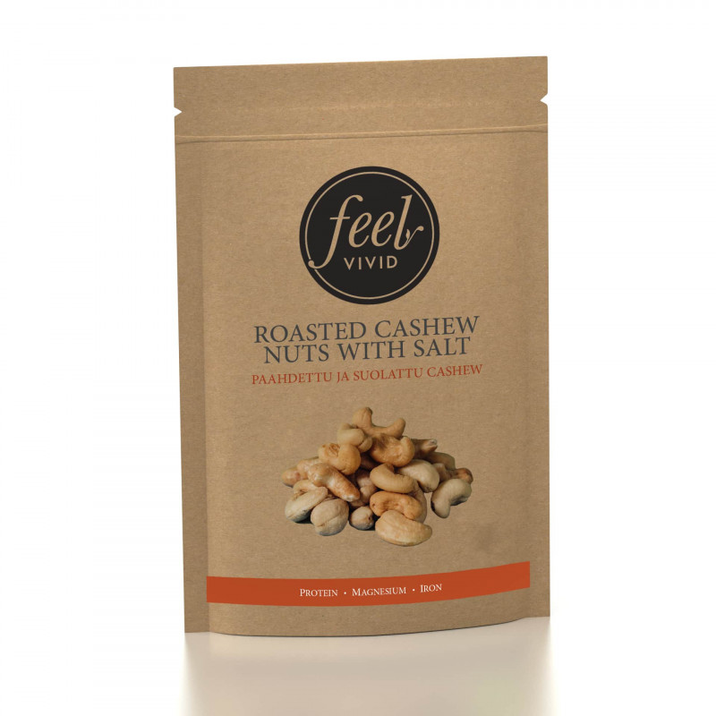 Paahdettu ja Suolattu cashew 400g Paahdettu ja Suolattu cashew 400g
