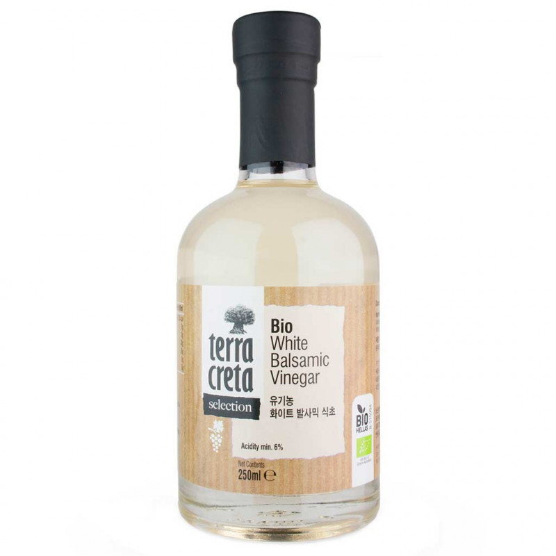 Balsamiviinietikka, White Balsamic vinegar 250ml, Luomu, Terra Creta Balsamiviinietikka, White Balsamic vinegar 250ml, Luomu, Terra Creta