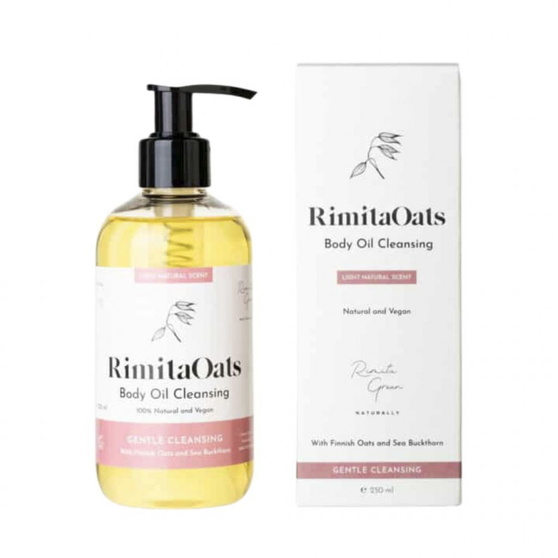RimitaOats - Body Oil Cleansing ‚ Suihkuöljy 250 ml RimitaOats - Body Oil Cleansing ‚ Suihkuöljy 250 ml