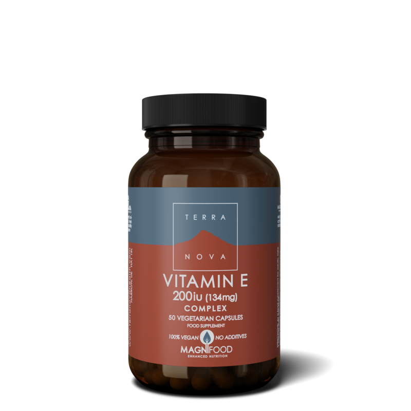 E-vitamiini 134 mg Complex, Terranova 50 kaps E-vitamiini 134 mg Complex, Terranova 50 kaps