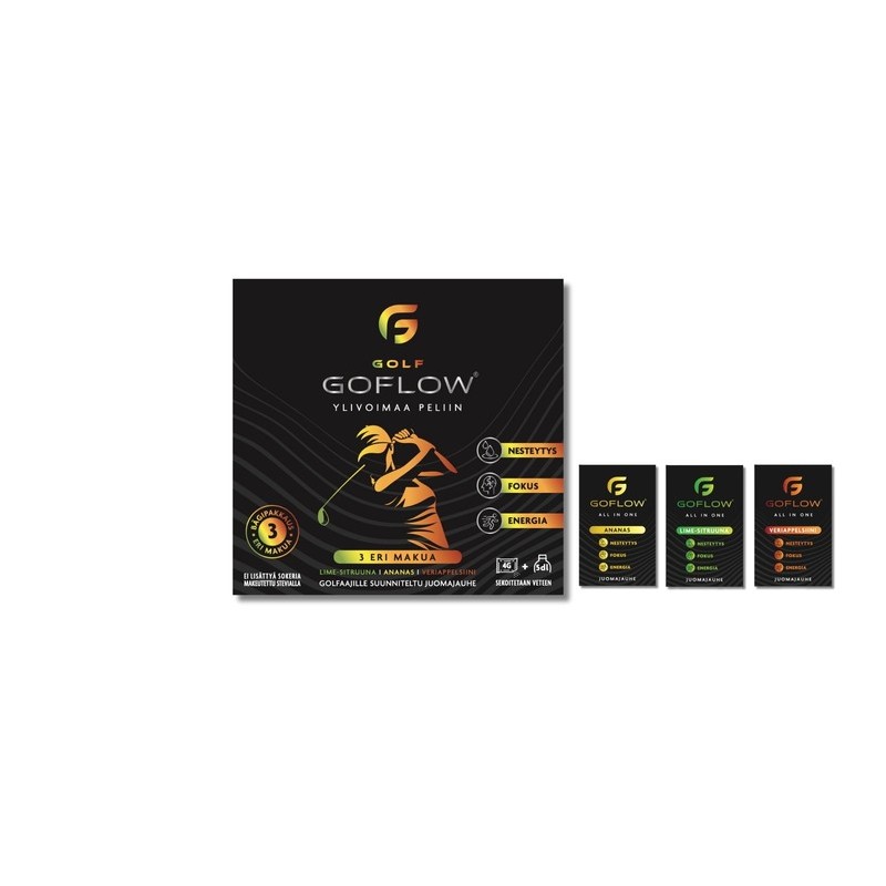 Golf GoFlow - Mix 3 x 4 g