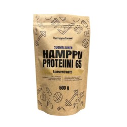 Hamppuproteiini konsentraatti 500g, Kotimainen