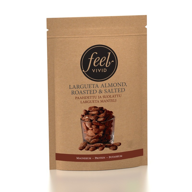 Rostade och saltade Largueta-mandlar 350 g