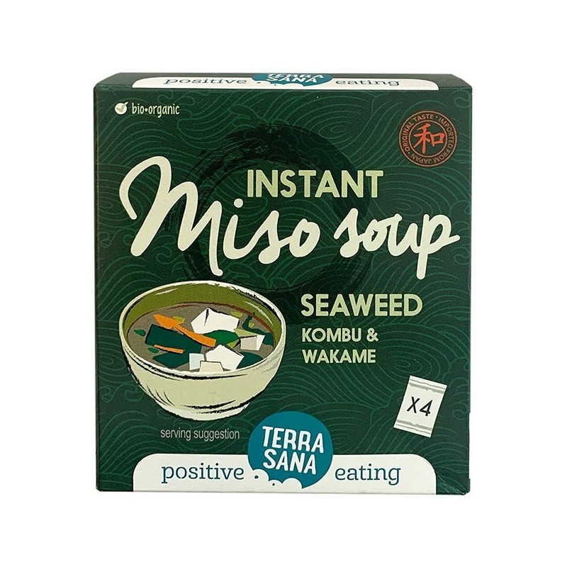Instant Miso soup 40 g, TerraSana