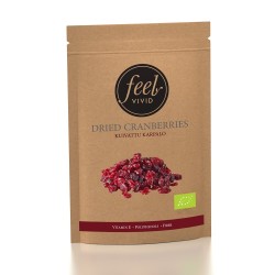 Ekologiska Torkade Tranbär 1kg