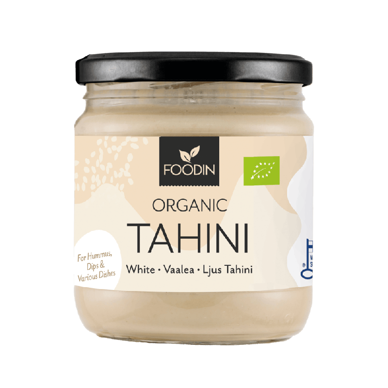 Tahini, ljus, ekologisk, rå, 400 g