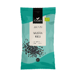 Svart ris, ekologisk, rå, 500 g