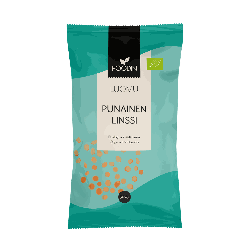 Röda linser, ekologiska 500 g