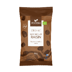 Rå choklad russin 80g, Ekologisk
