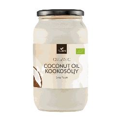 Kylmäpuristettu neitsytkookosöljy, luomu, 1000ml