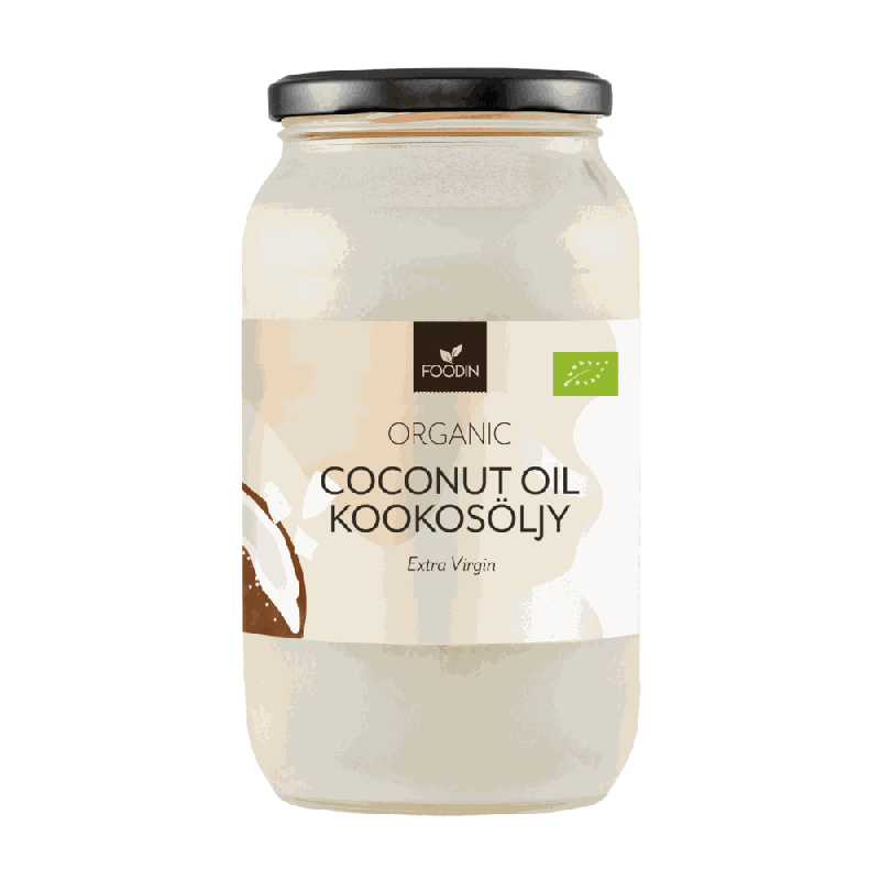 Kokosolja 1000 ml, Kallpressad, Ekologisk