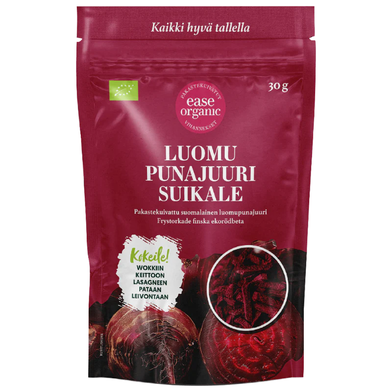 Pakastekuivattu punajuurisuikale 30g, Luomu