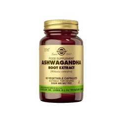 Ashwagandha rot extrakt, Solgar 60 kaps