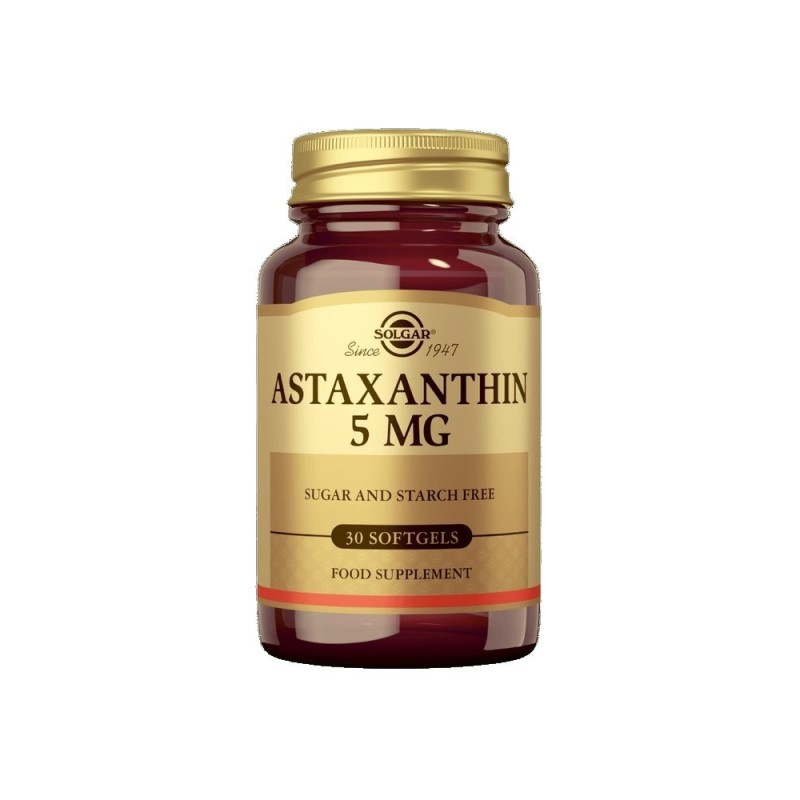 Astaksantiini 5 mg, Solgar 30 kaps