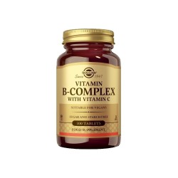 B-Complex + C-vitamin, Solgar 100 tab