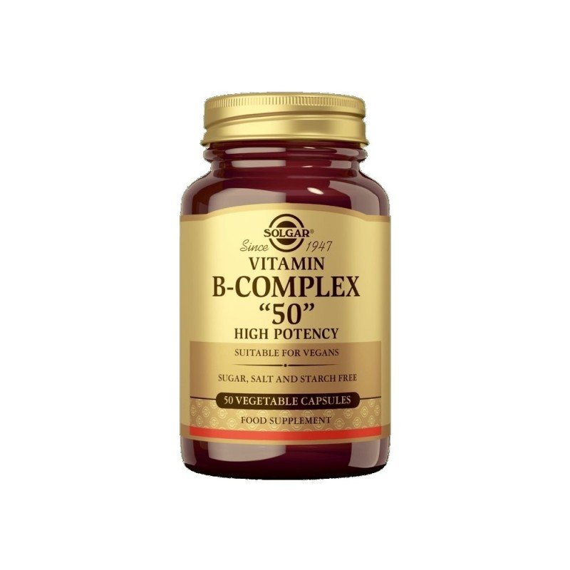 B-Complex 50, Solgar 50 kaps