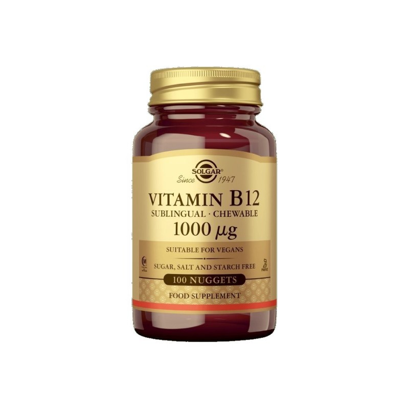 B12-Vitamin 1000 ug, Solgar 100 kaps