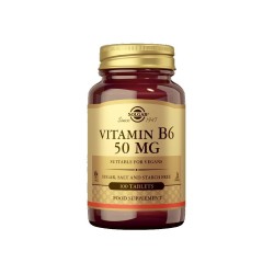 Vitamin B6 50 mg, Solgar 100 tabl