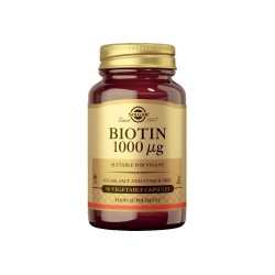 Biotin 1000 ug, Solgar 50 kaps