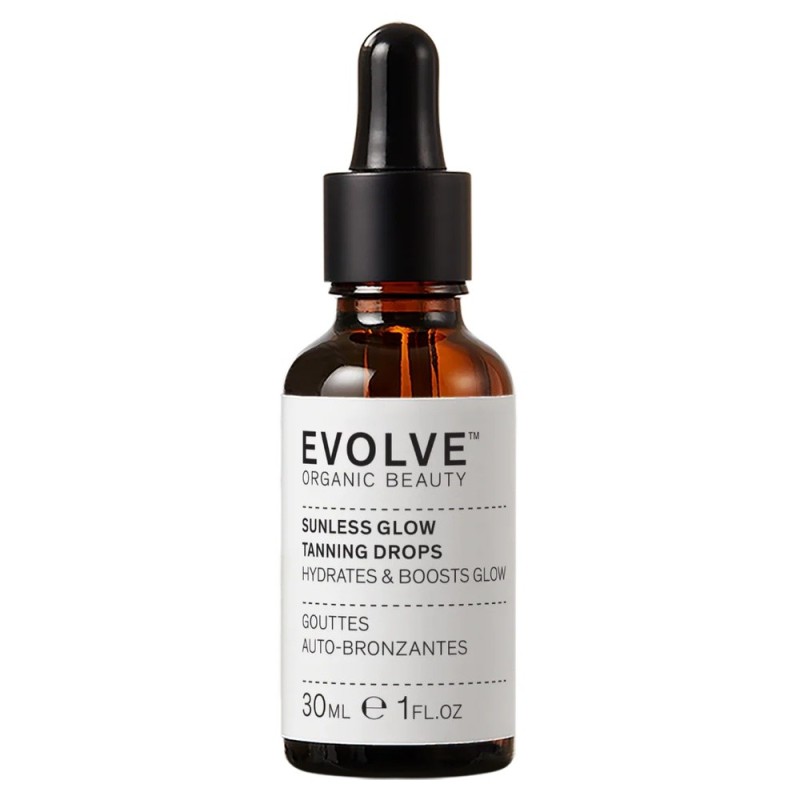 Sunless Glow Tanning Drops 30ml, Evolve Organic Beauty